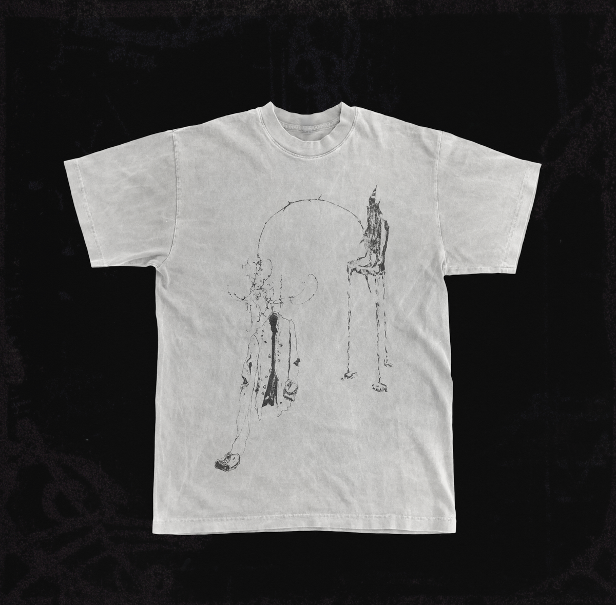 FISHING TEE VINTAGE WHITE T-SHIRT