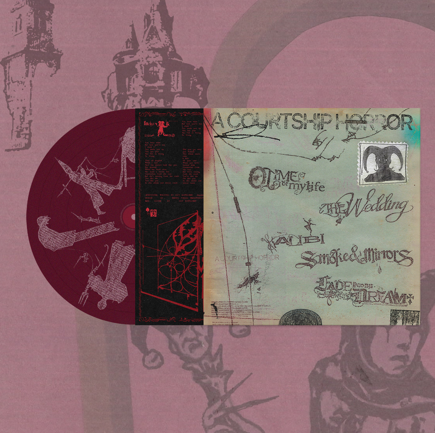 A Courtship Horror Vinyl (Oxblood Red)