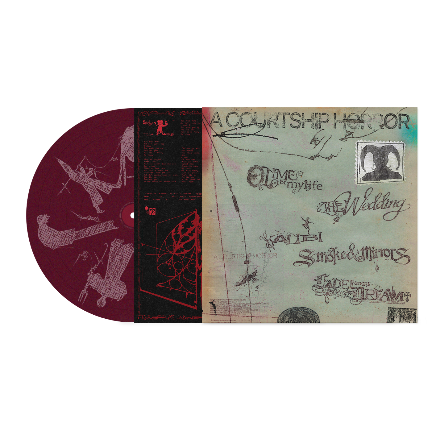 A Courtship Horror Vinyl (Oxblood Red)