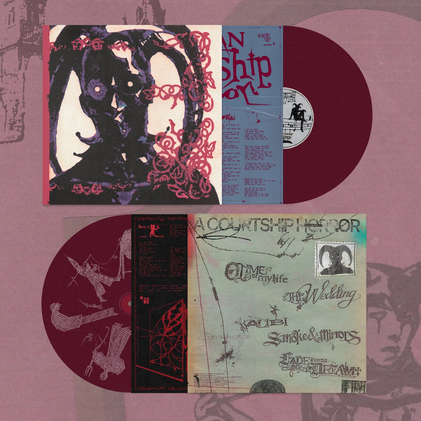 A Courtship Horror Vinyl (Oxblood Red)
