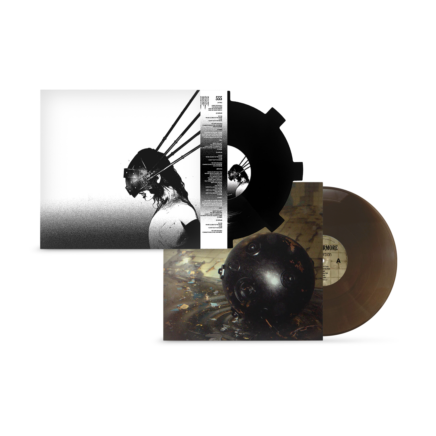 Anhedonia | 4-Song EP | Die-Cut Vinyl + If Nevermore Standard Version [Black Ice] Bundle