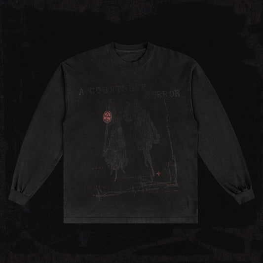 A COURTSHIP HORROR BLACK LONG SLEEVE